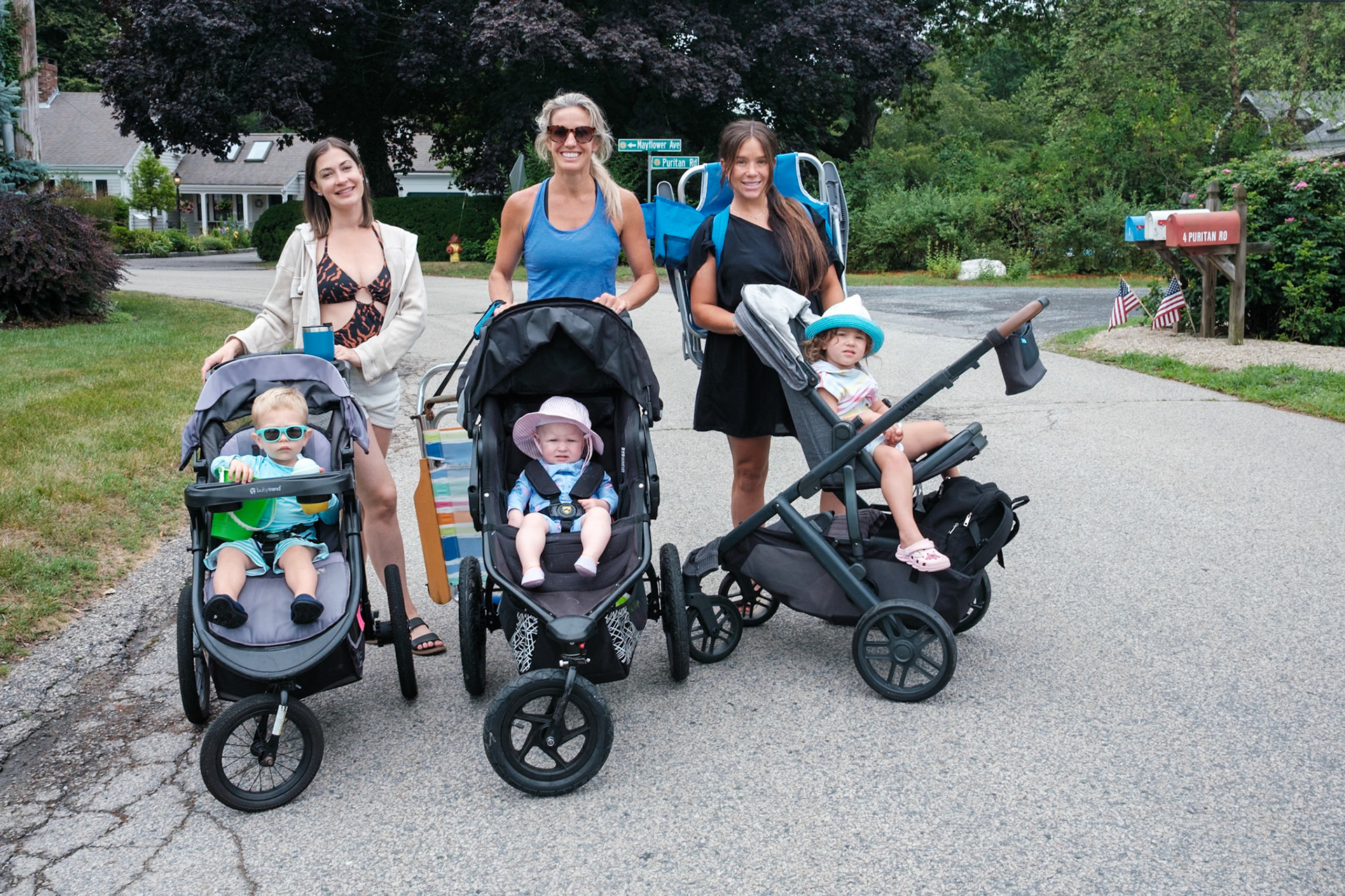 En route to the beach