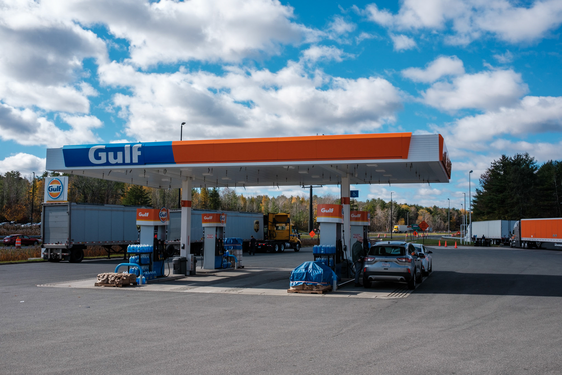 Massachussetts Turnpike Rest Area