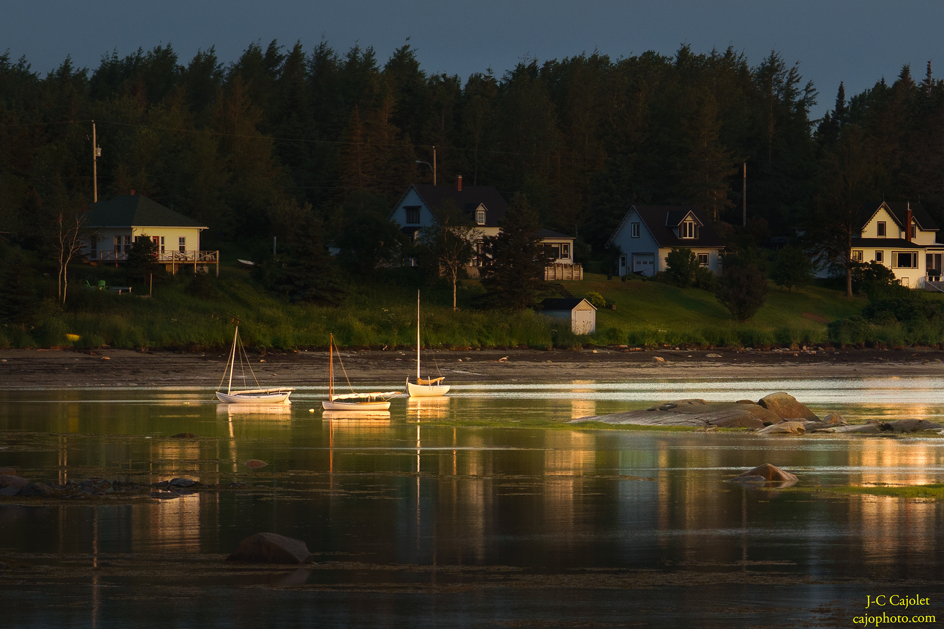 Trois barques / Three boats