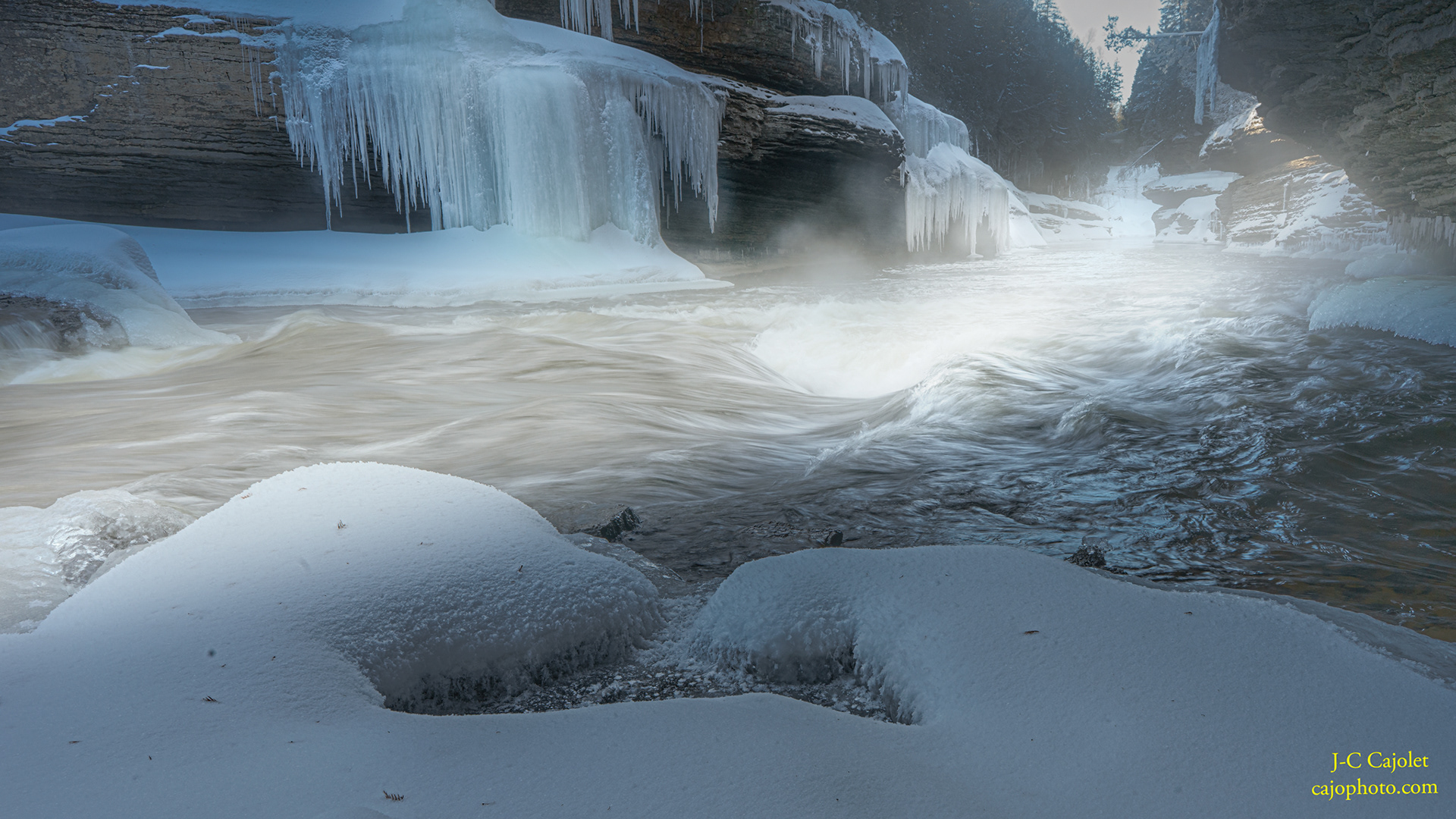 Un froid mordant /  A biting cold (-30C)