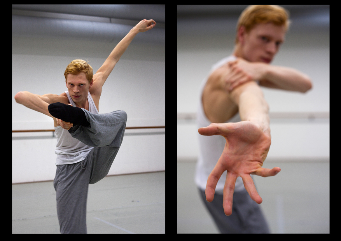 Marne van Opstal, danser/choreograaf/model. Den Haag, 2011