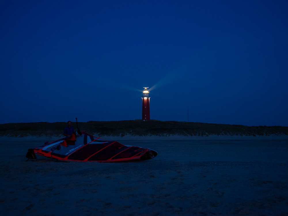 Vuurtoren Eierland op Texel