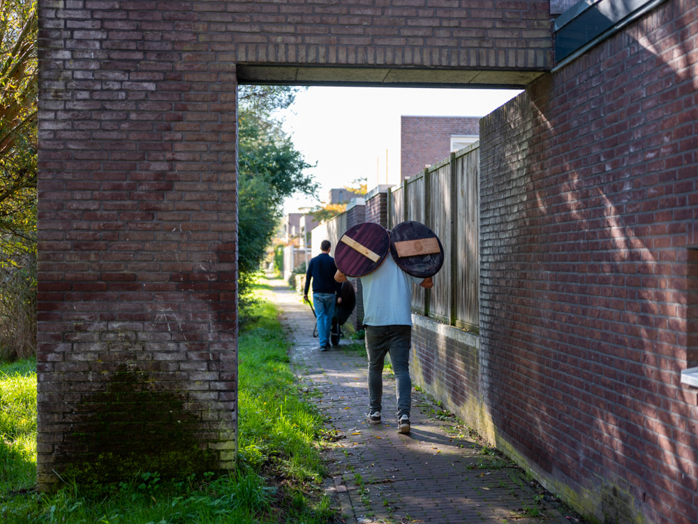 WaterLeider aan het werk