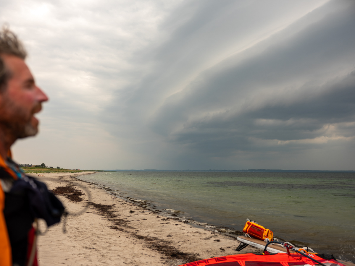 Storm, wind de verkeerde kant (nog) op