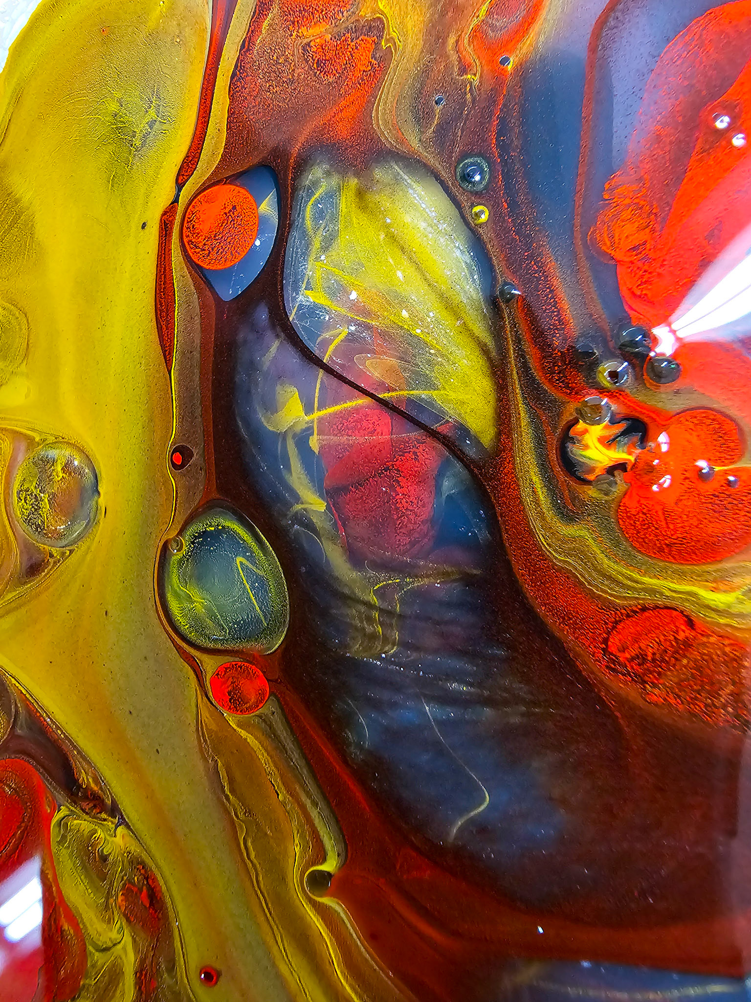 Red Flash Paint Splash No. 1