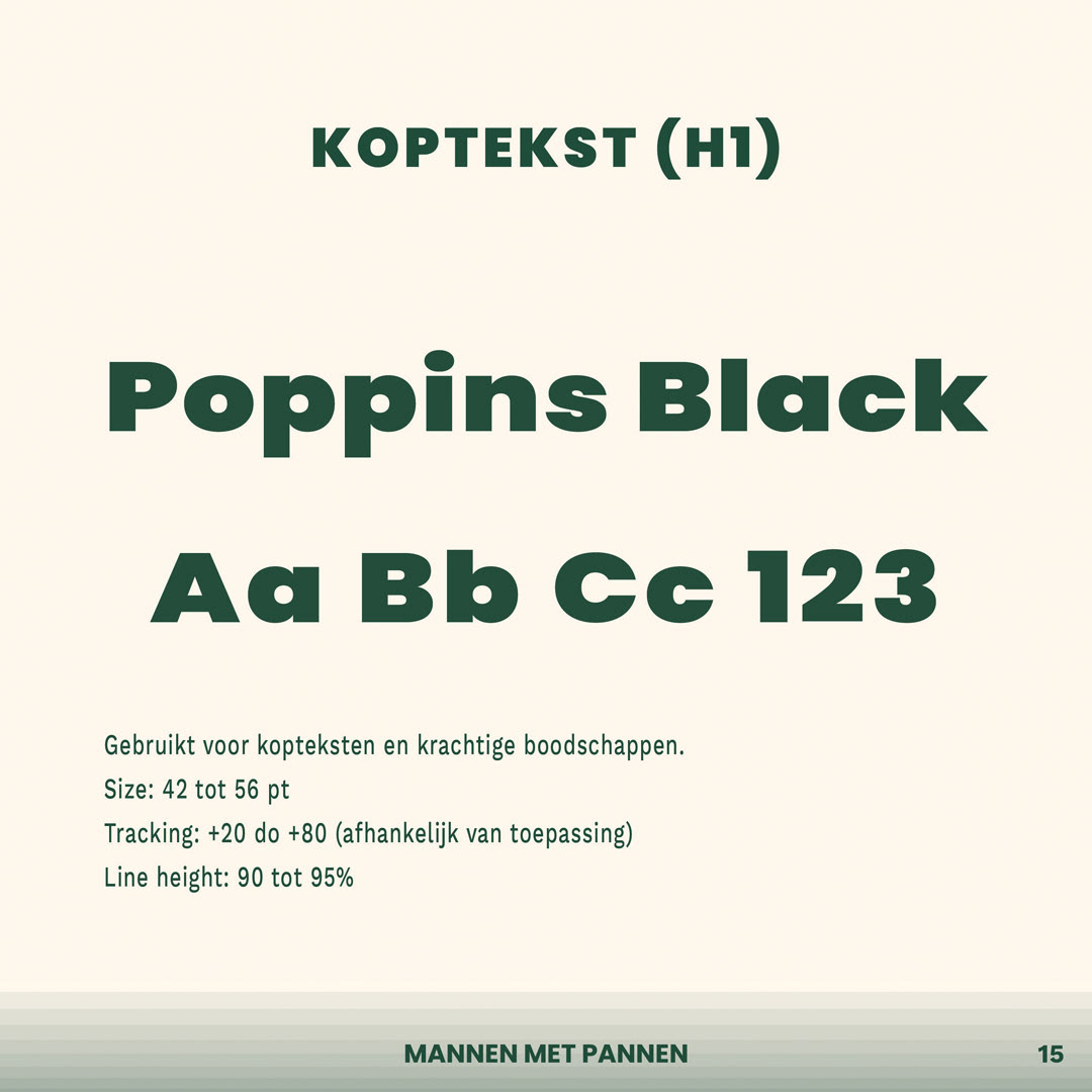 Mannen met Pannen logo variations prepared for consistent use across digital and printed communication.