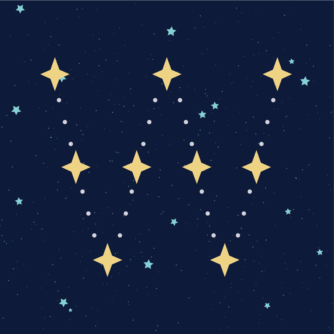 Constellation Letter W
