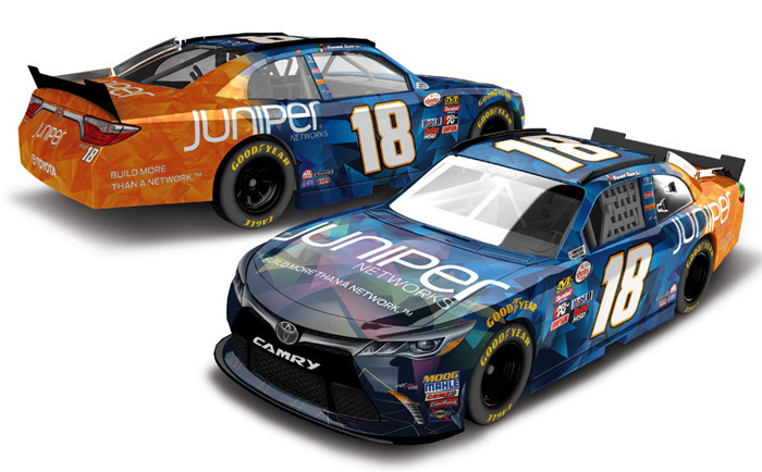 2017 Juniper Networks livery