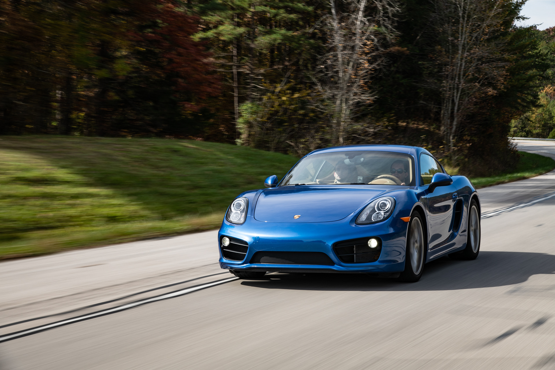 Porsche Cayman, Fall in Kentucky