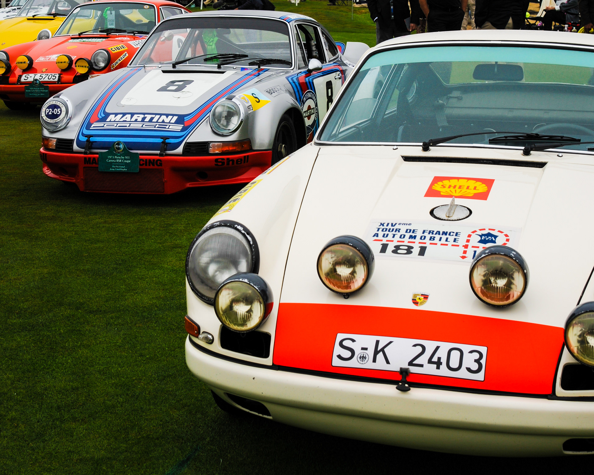 Classic 911's on the Green