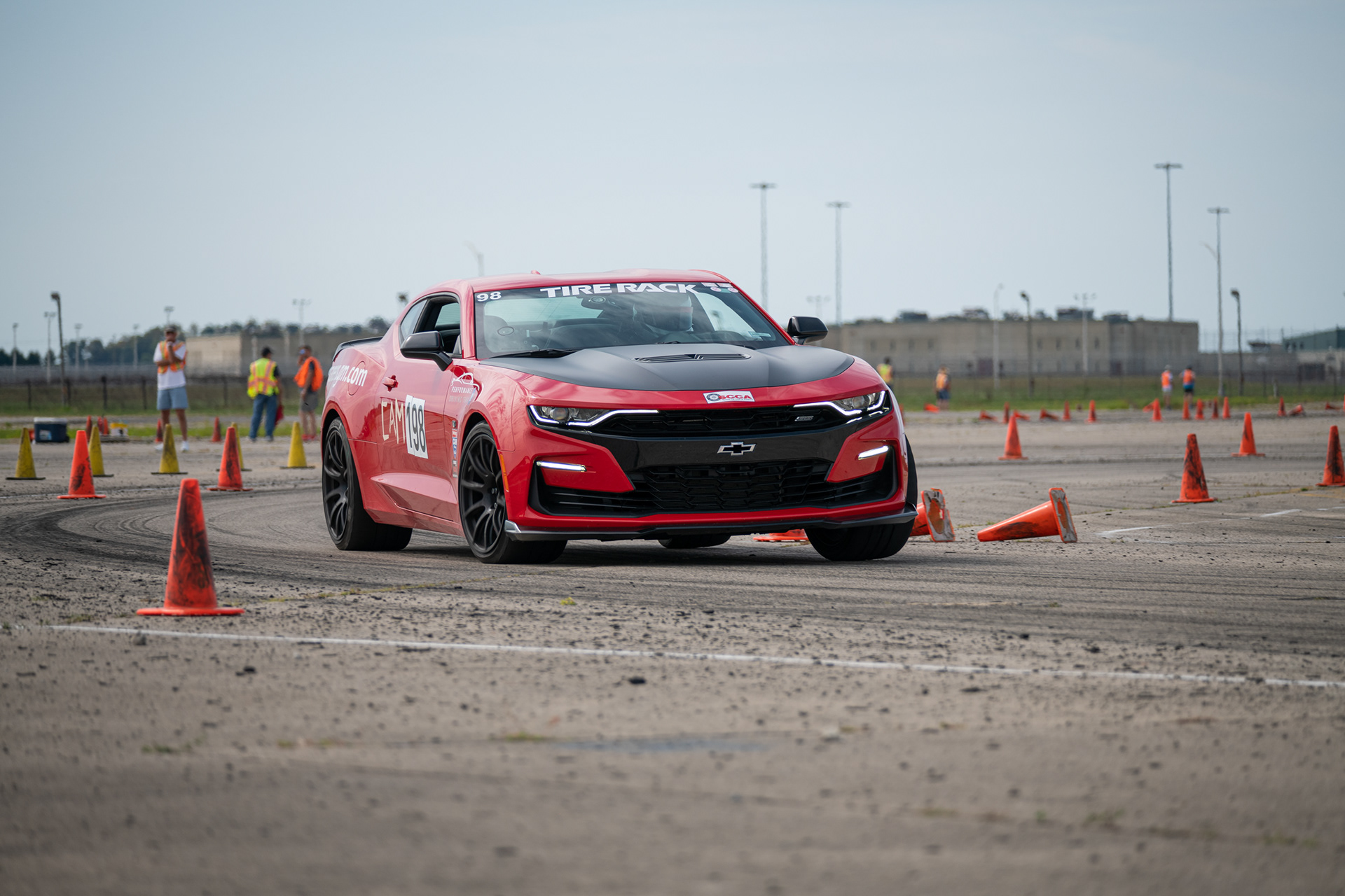Camaro SS, on Course