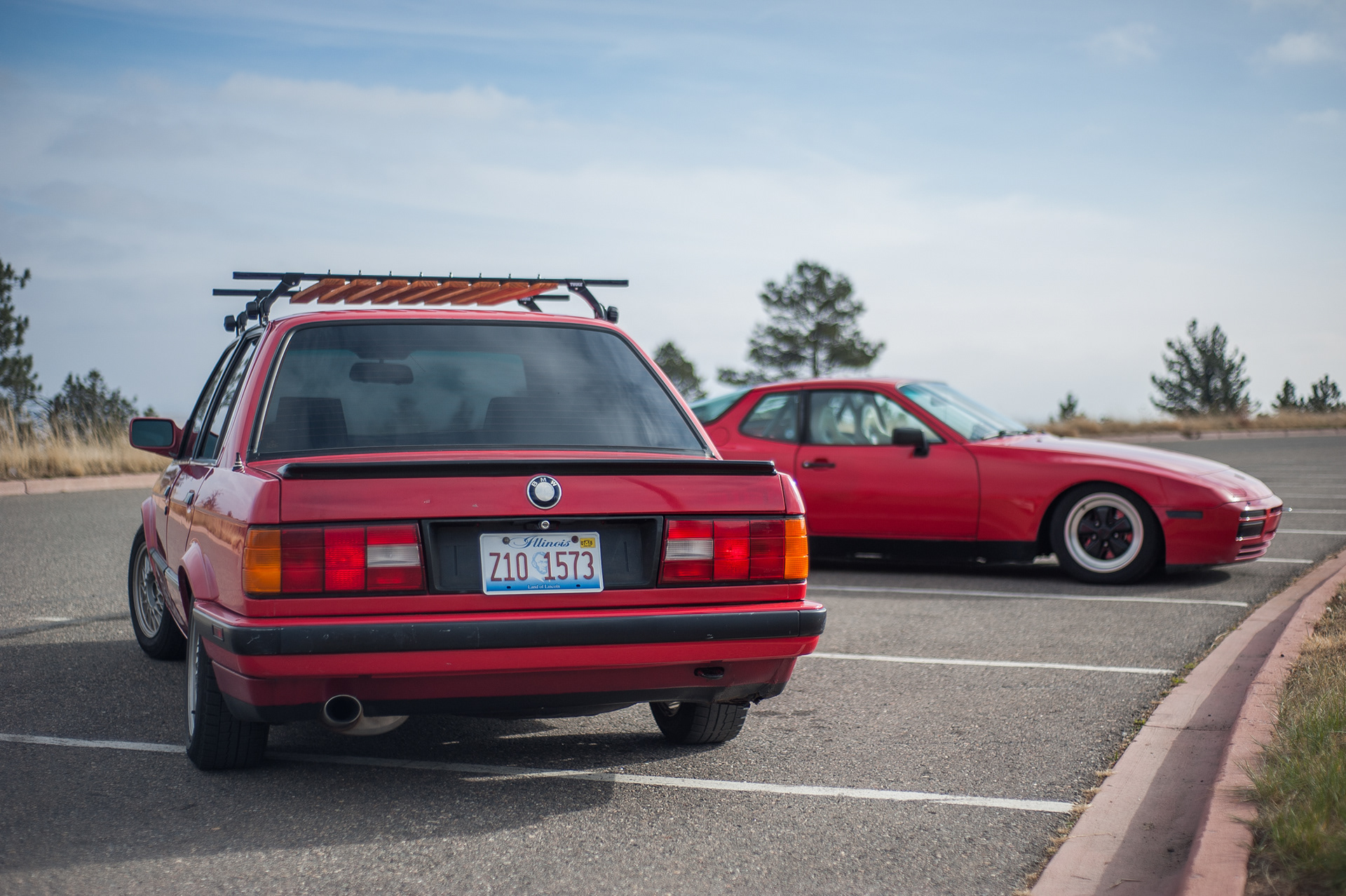 BMW 318i and 944 Turbo