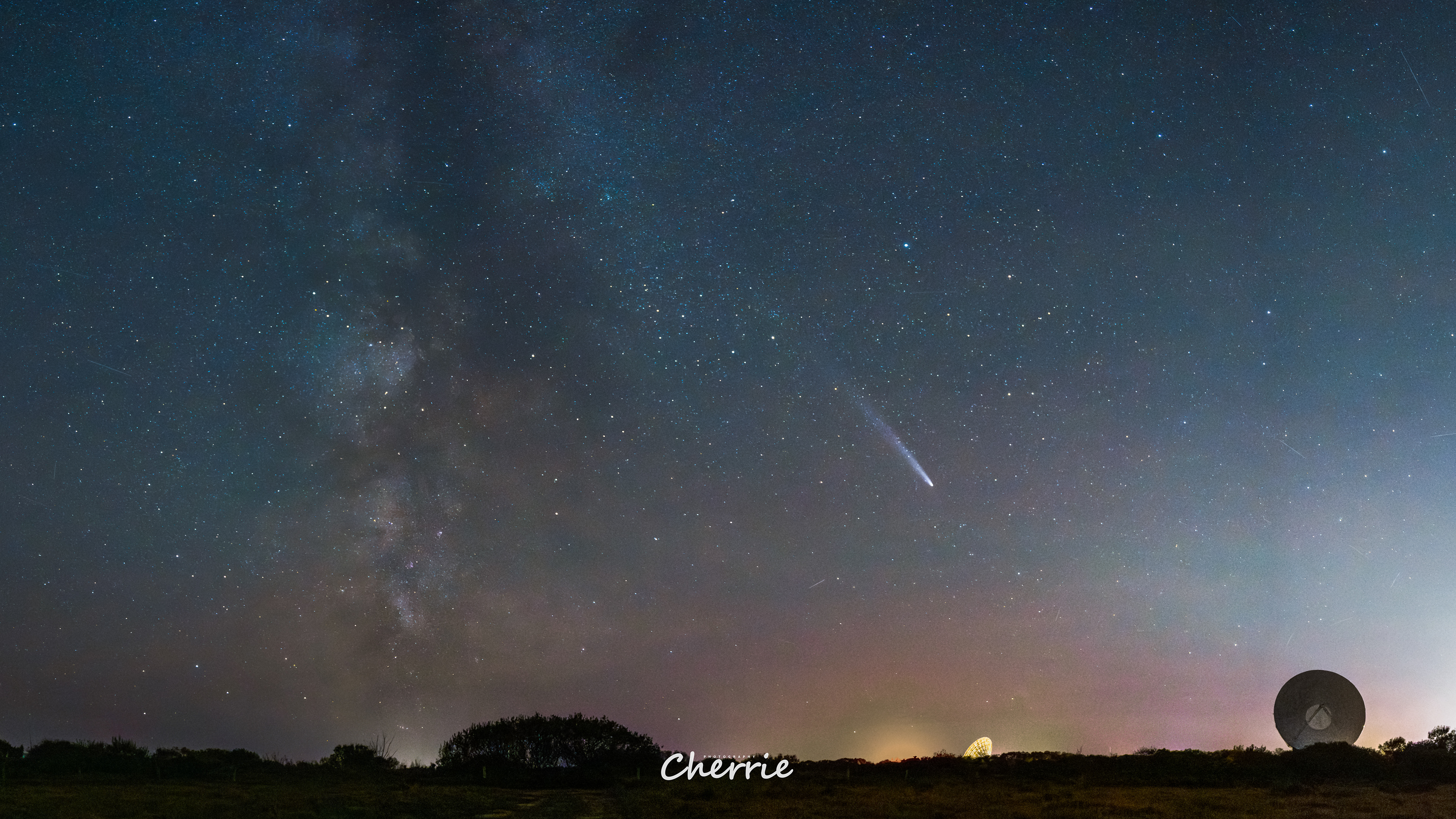 Goonhilly Earth Station & Comet Atlas 