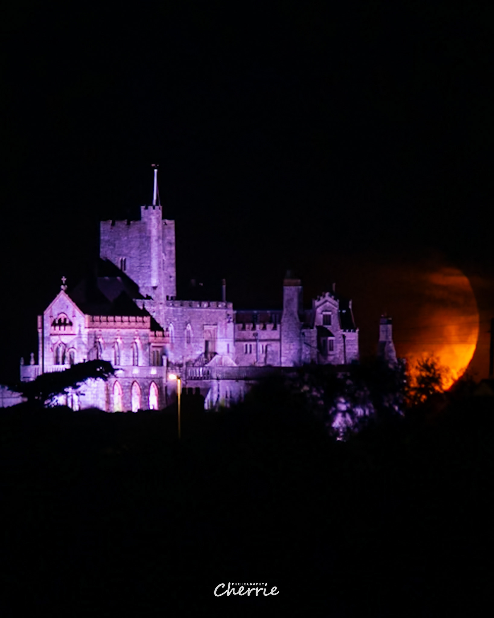 St Michaels Moonset