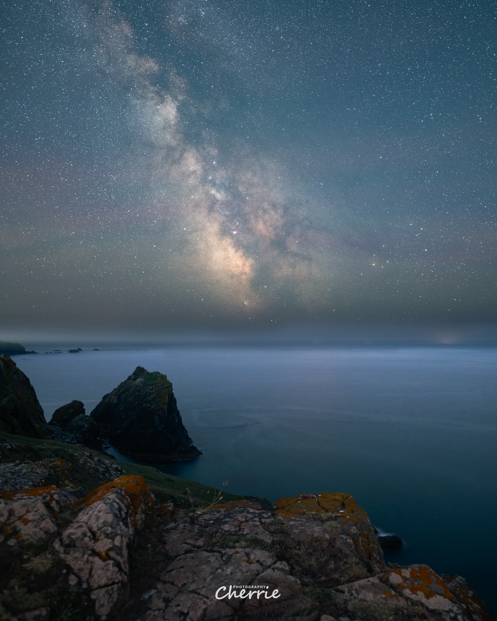 Milky Way Over Cornwall's Coast