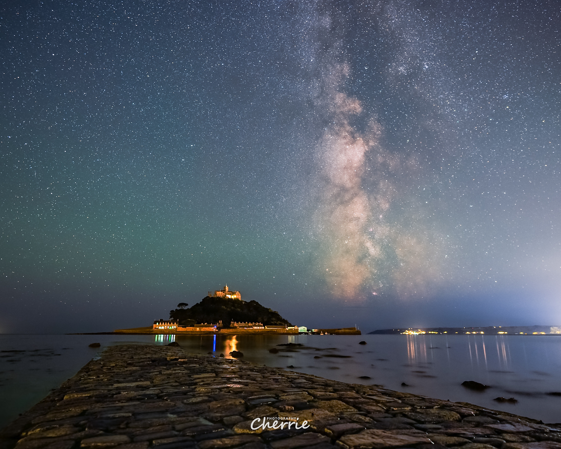 Milky Way Causeway St Michaels Mount Cornwall
