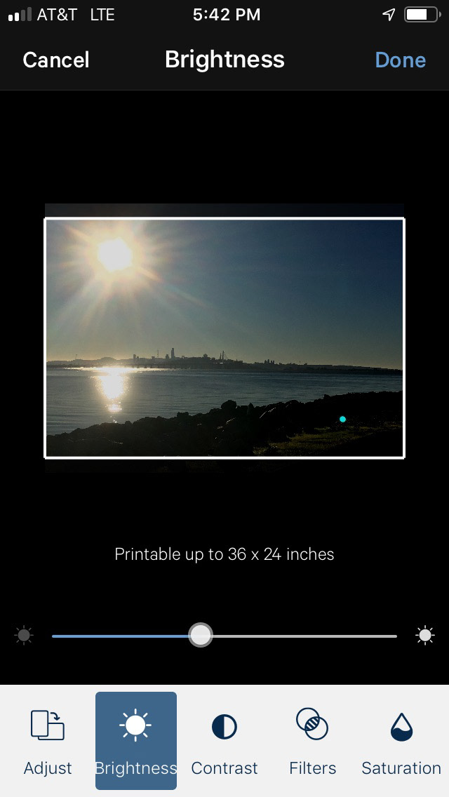 In Photo Editor mode– Brightness