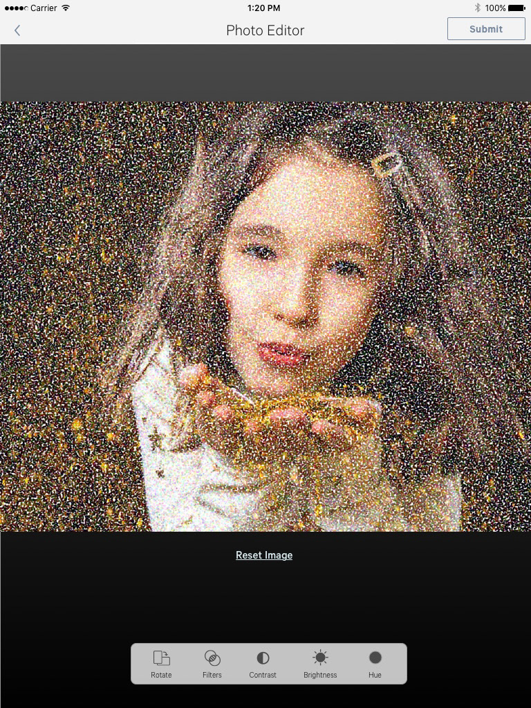 Option to reset image to Default at bottom