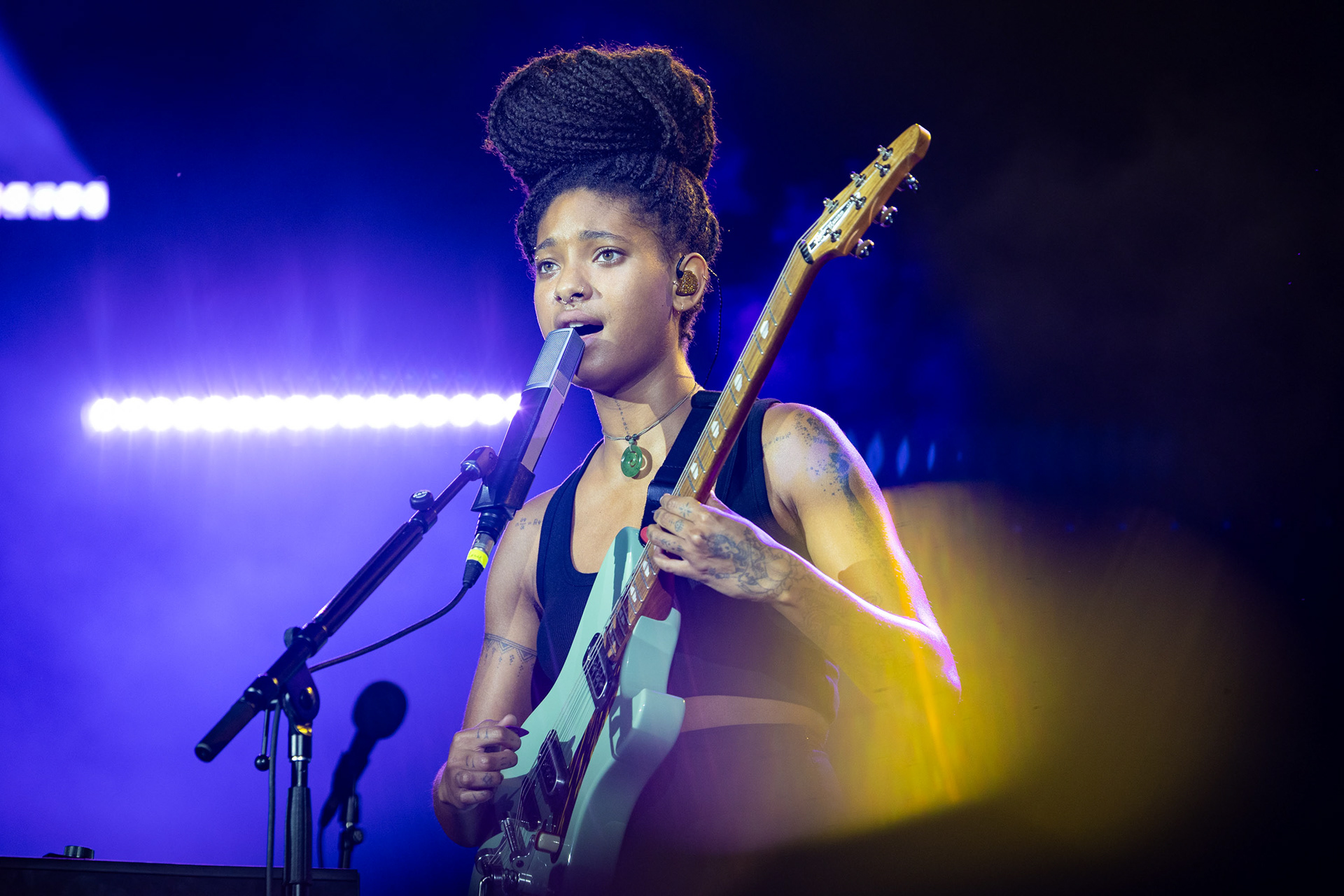 WILLOW pendant le festival de Jazz 2026.
