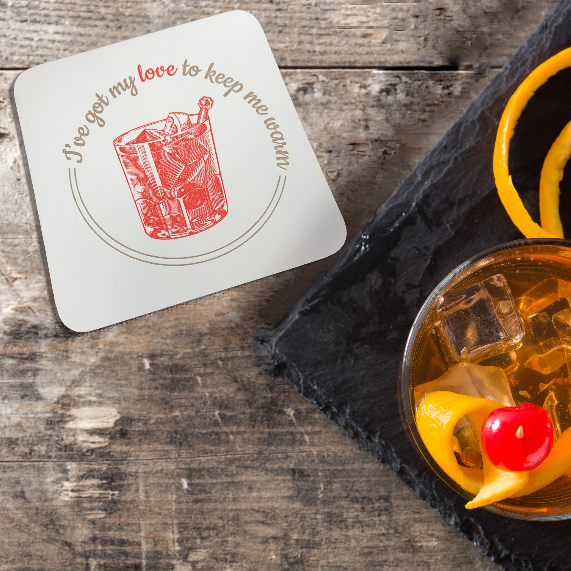 Old Fashioned Coaster