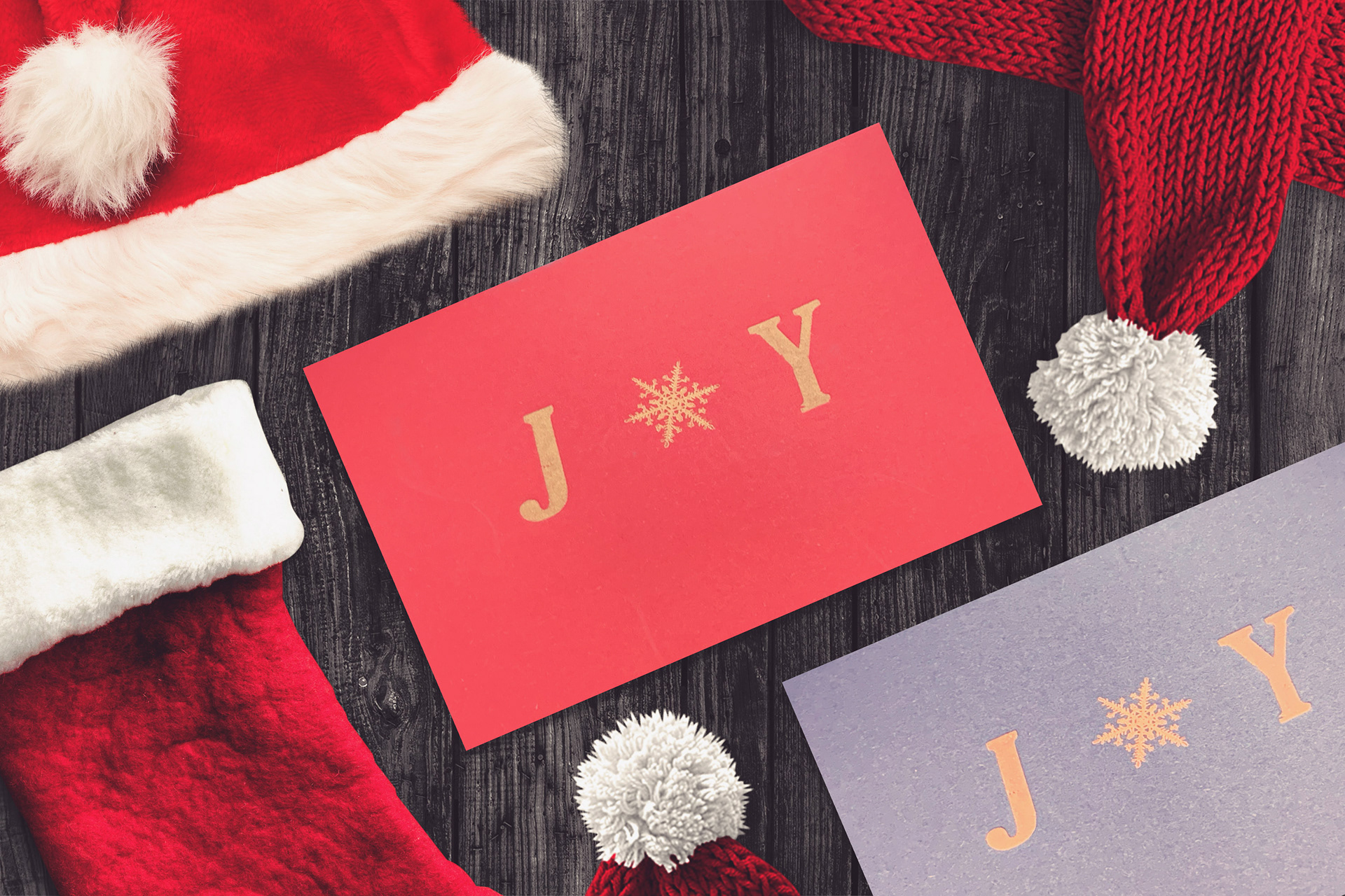 Joy Holiday Cards
