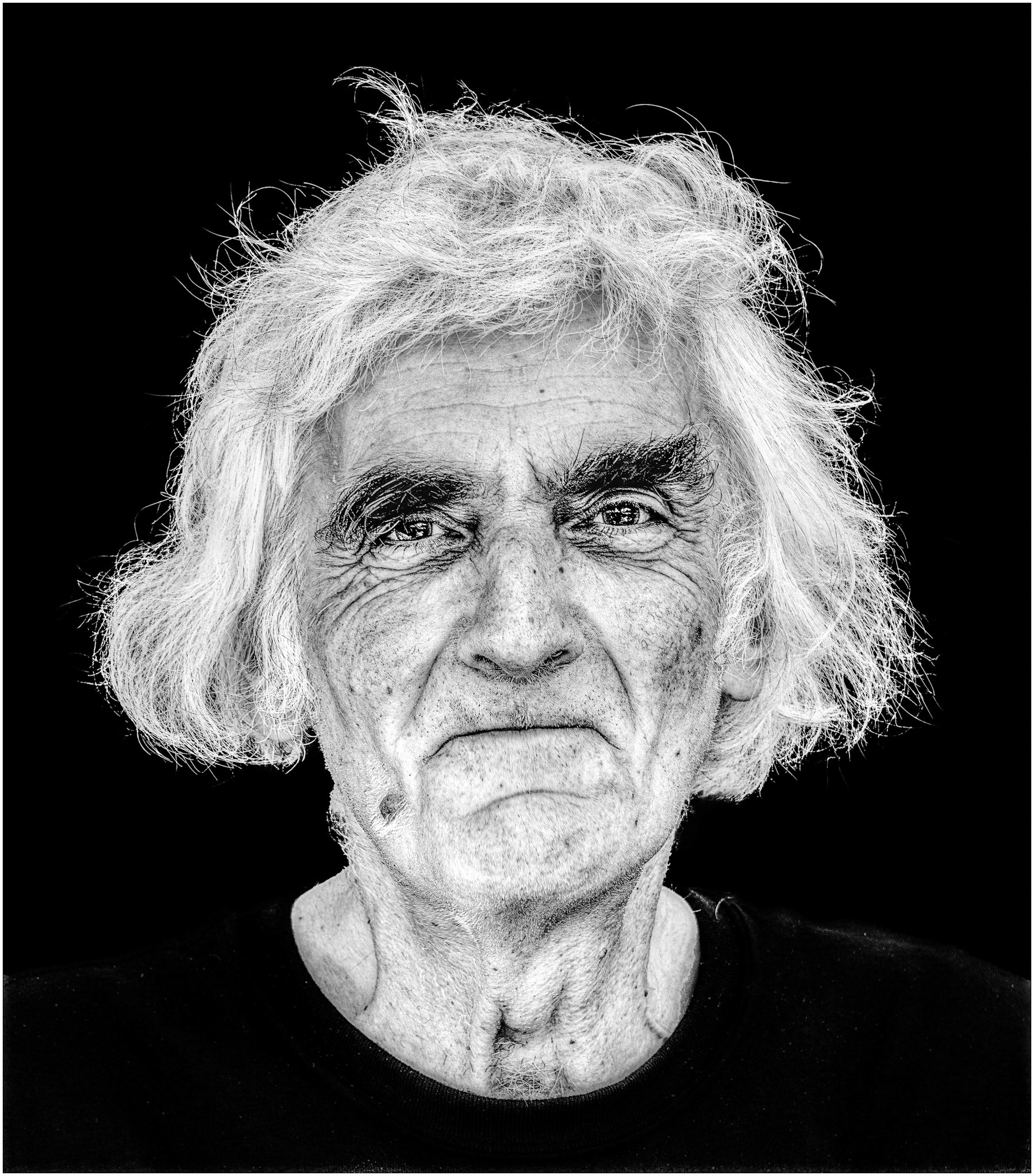Portrait of an Unkempt Man (06-12-21, 8)