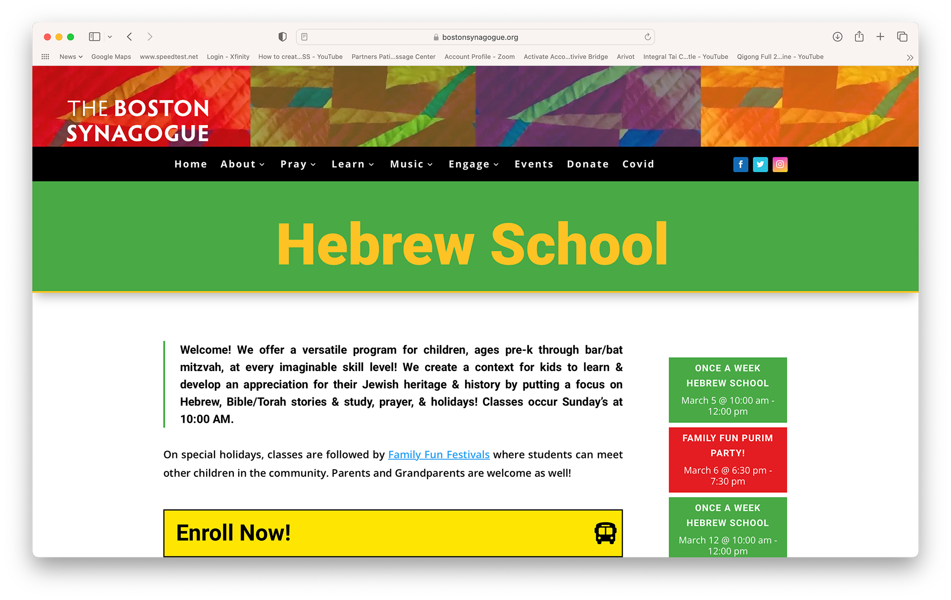 Learn color banner