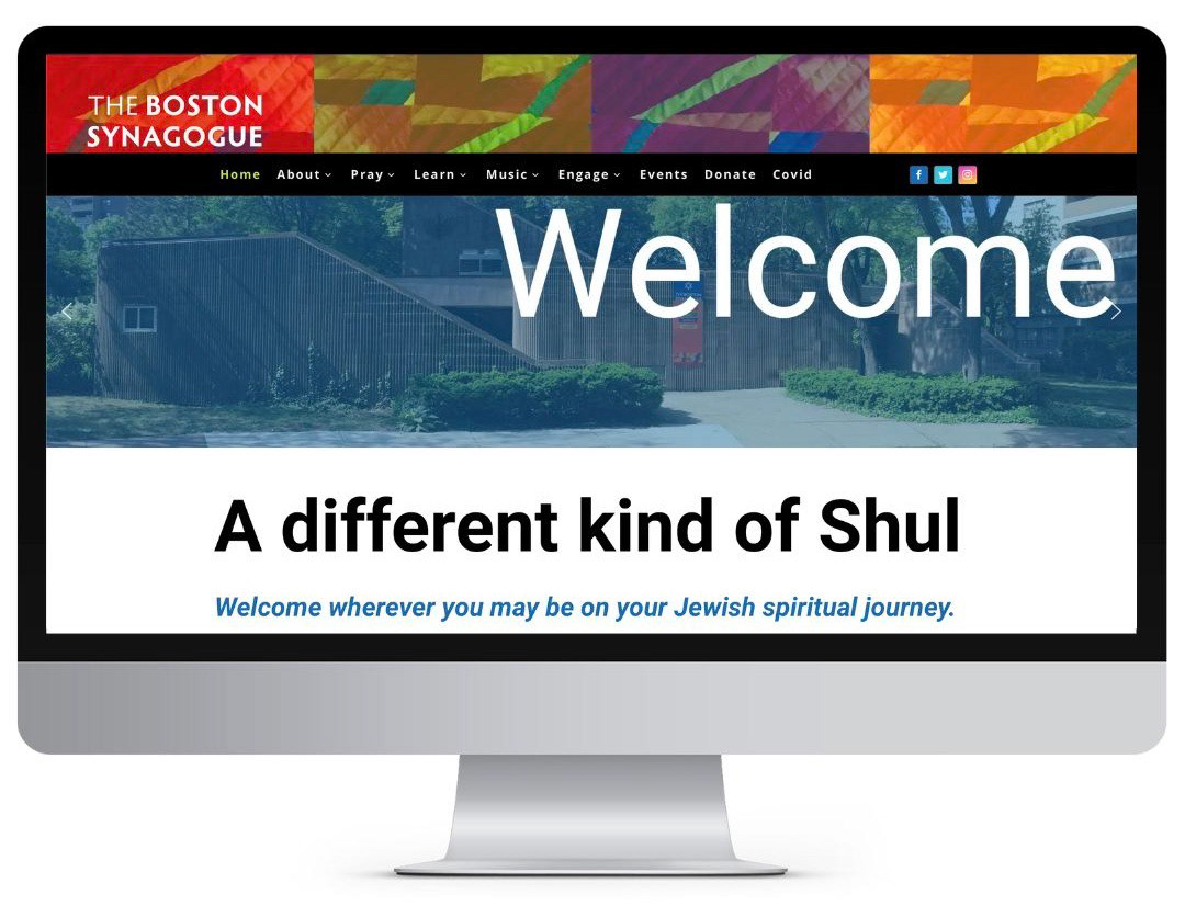 Re-designed Home Page