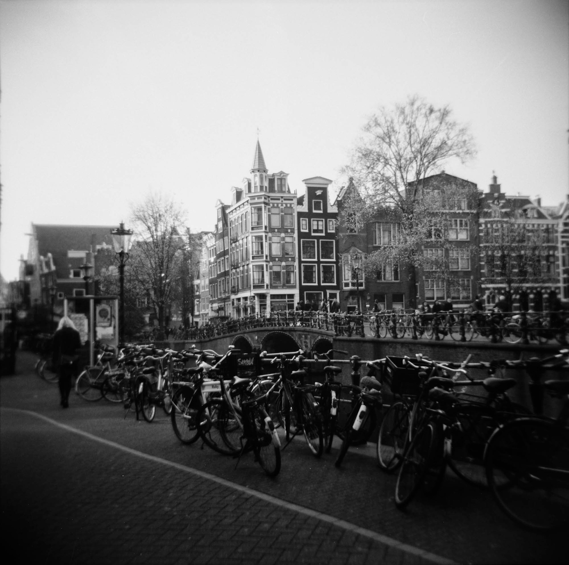 bikes parked around Amsterdam, 2013 