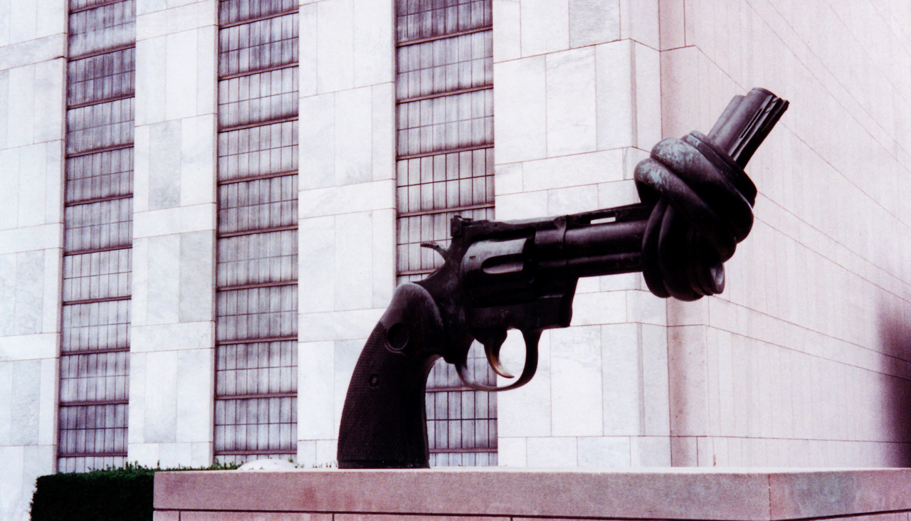 reutersward, united nations analog film  NYC. 2000