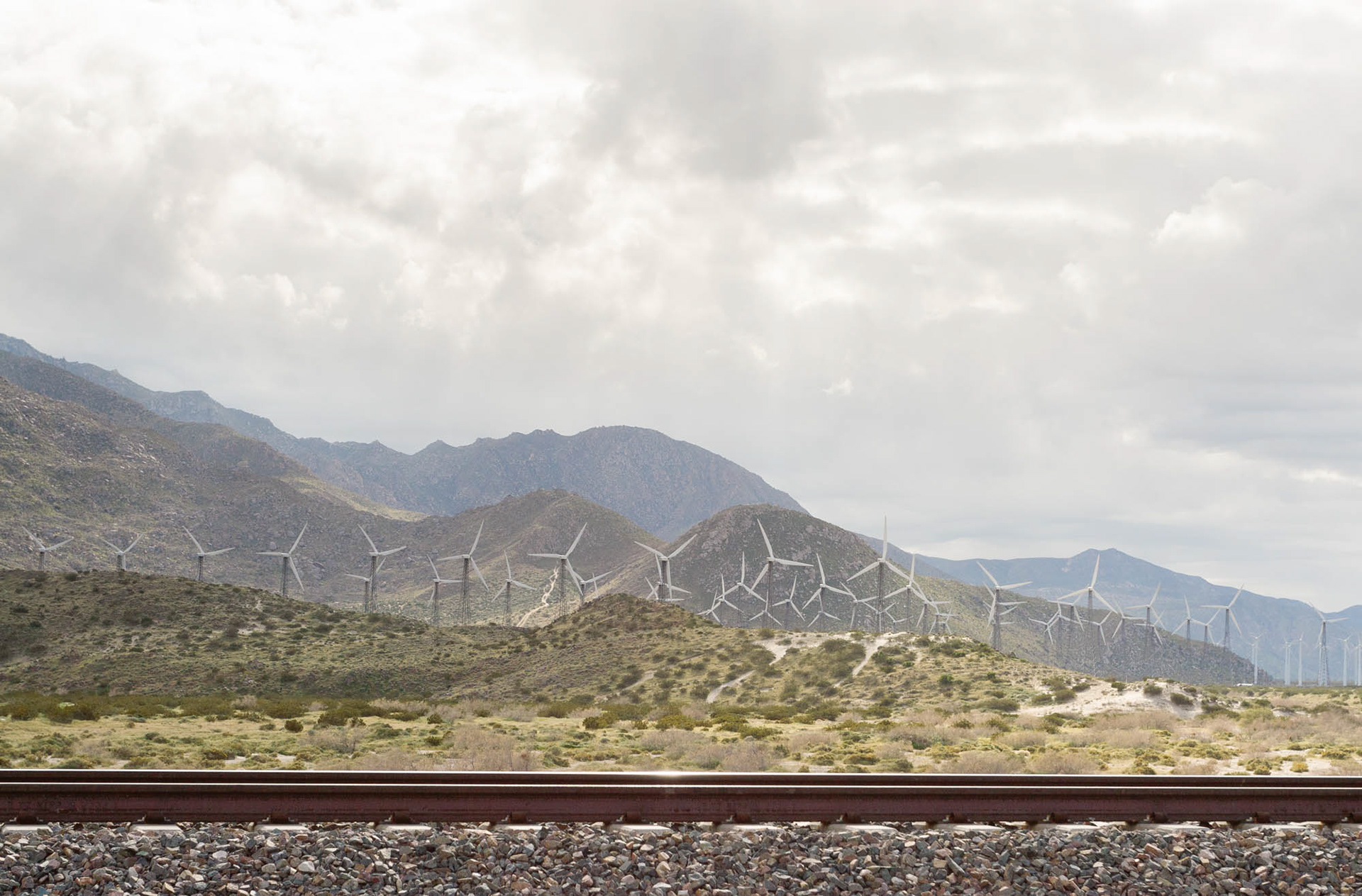 early wind, Cabazon, California  2011 