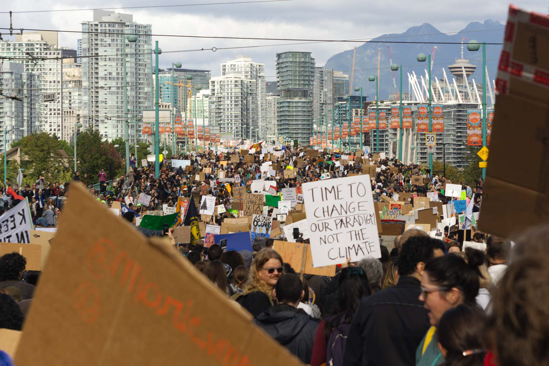 Skolstrejk for Klimatet, September 27, Vancouver BC 2019 