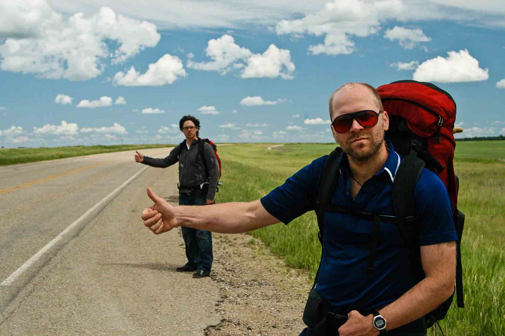 Exhibit Eh! Todd and Frank, TCH Saskatchewan 2006