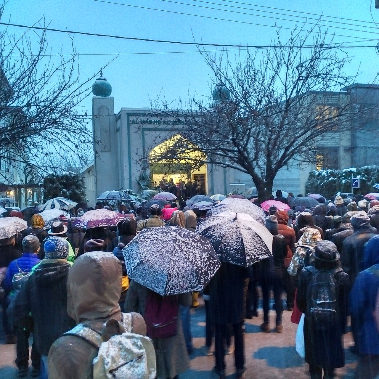  West 8th Avenue Mosque, Vancouver BC.  January 29th 2017 