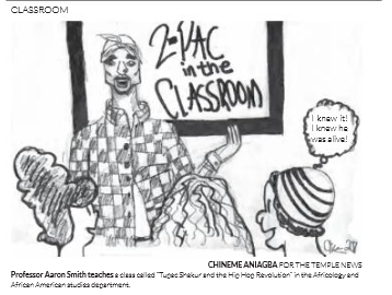 Volume 95 Issue 24 3/28/2016 "Discussing Tupac Shakur, message of hip-hop"