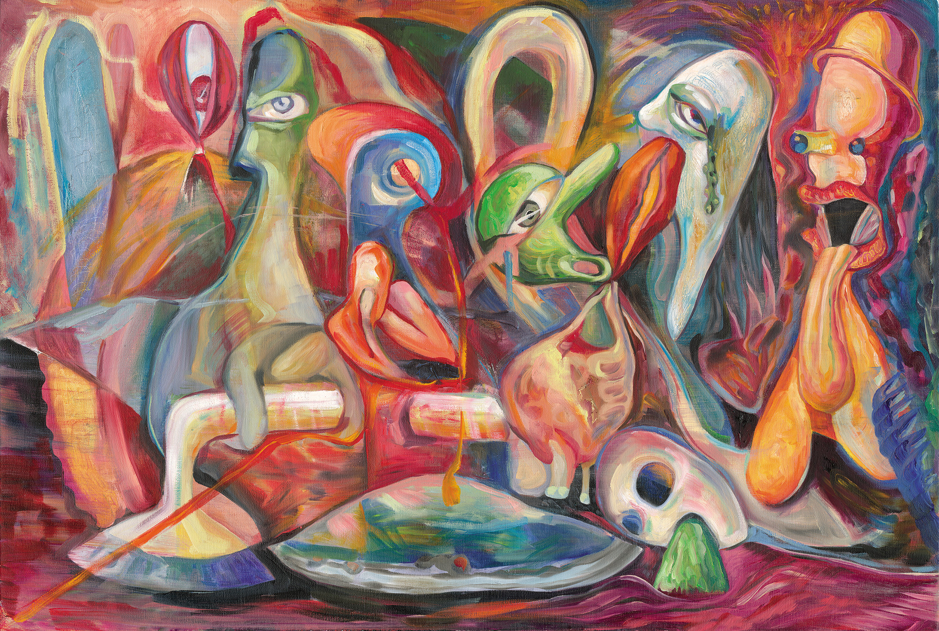 DAN DAN - Oil on Canvas - 2019 - 120 x 80cm