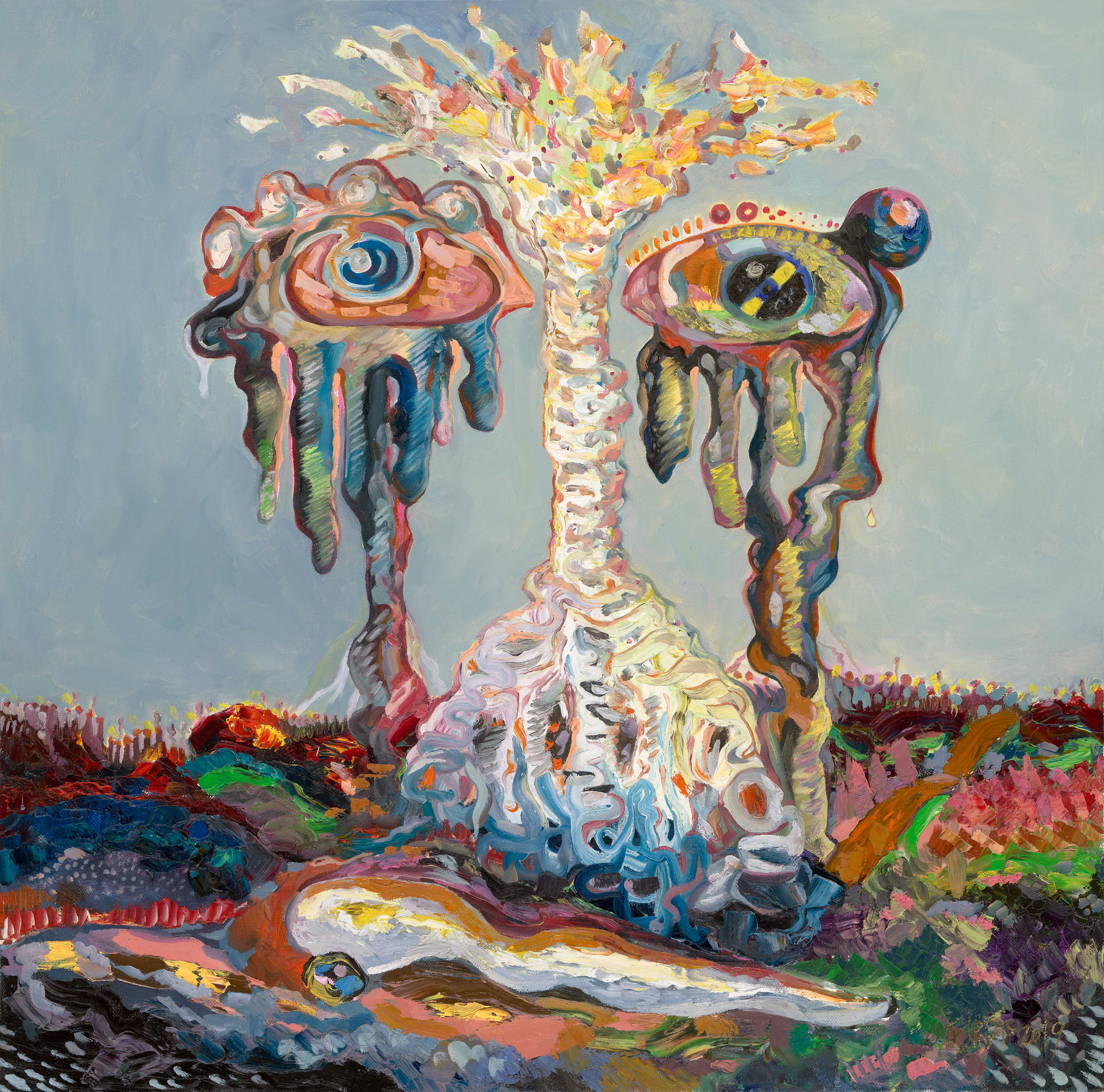 EDEN - Oil on Canvas - 2019 - 80 x 80cm