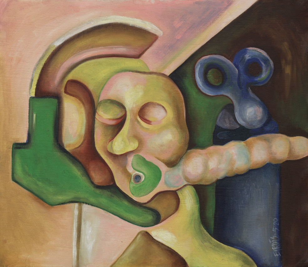 INSOMNIA - Oil on Canvas - 2020 - 69 x 59cm