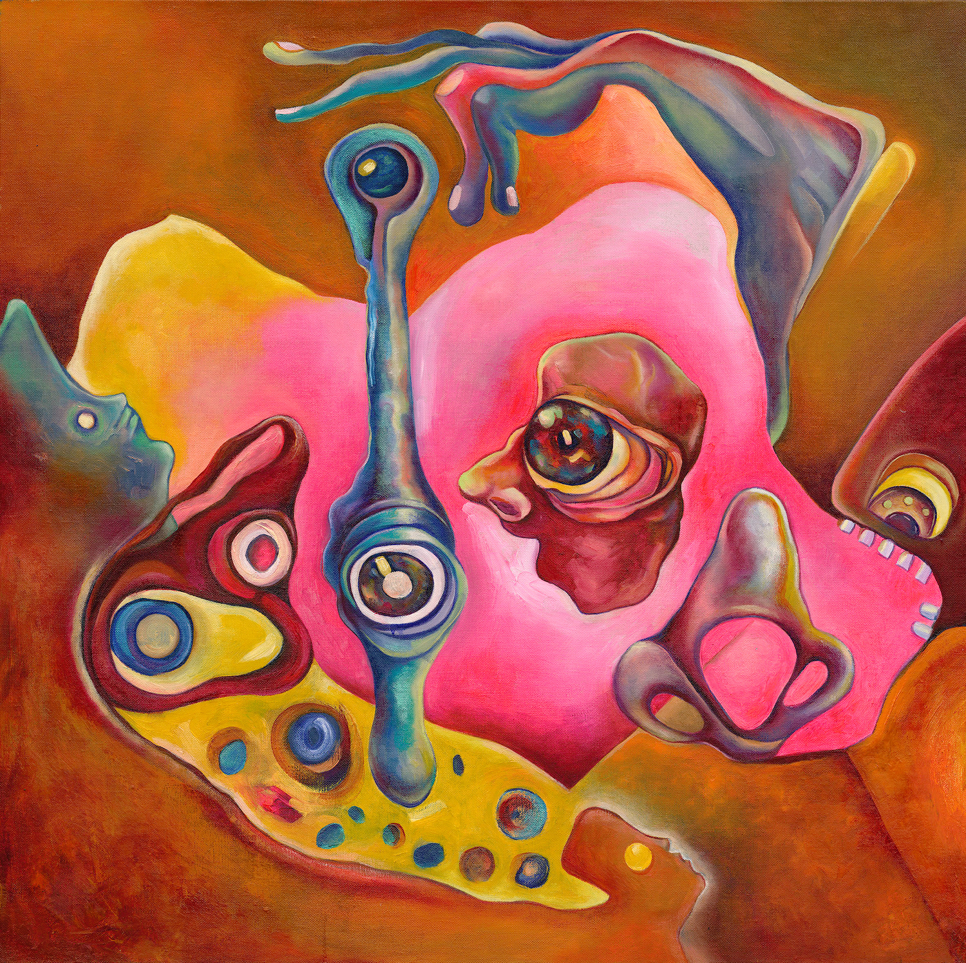 MAGIC - Oil on Canvas - 2021 - 100 x 100cm