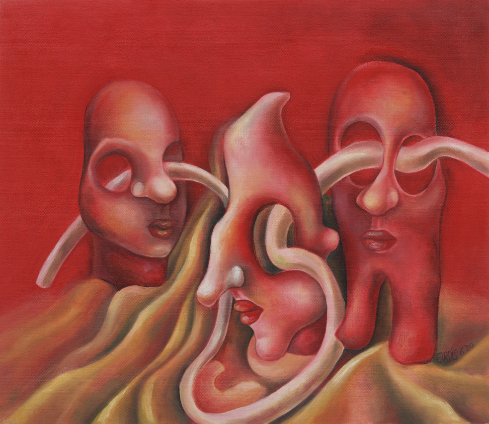 ECLIPSE - Oil on Canvas - 2020 - 53 x 46cm
