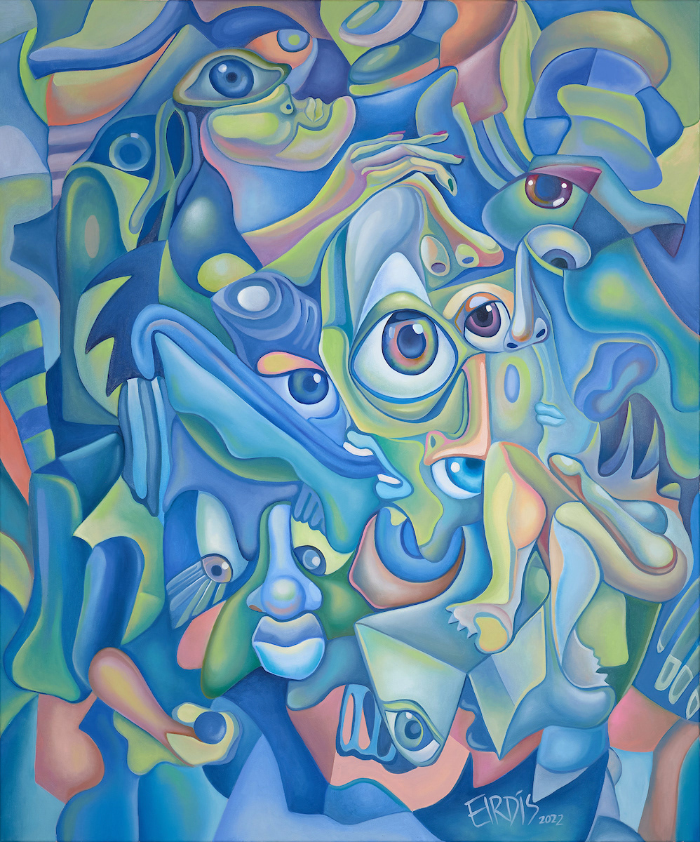 SKEPTIC SKY - Oil on Canvas - 2022 - 100 x 120cm