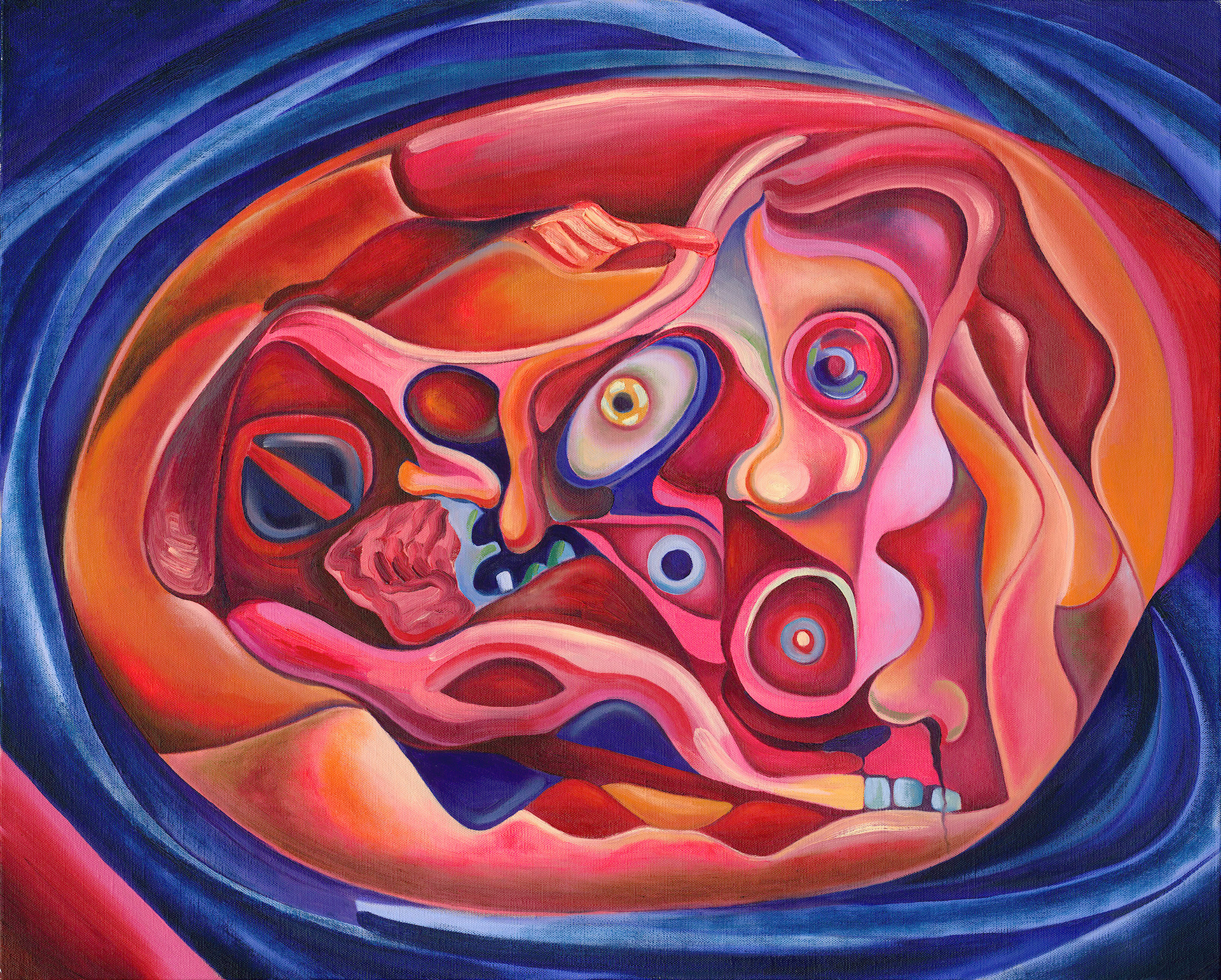 WOMB - Oil on Canvas - 2021 - 100 x 80cm