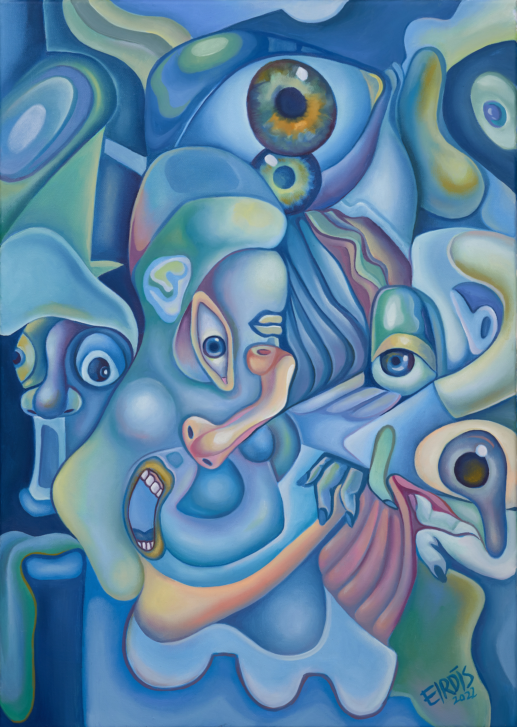 AROMATIC VOICES - Oil on Canvas - 2022 -