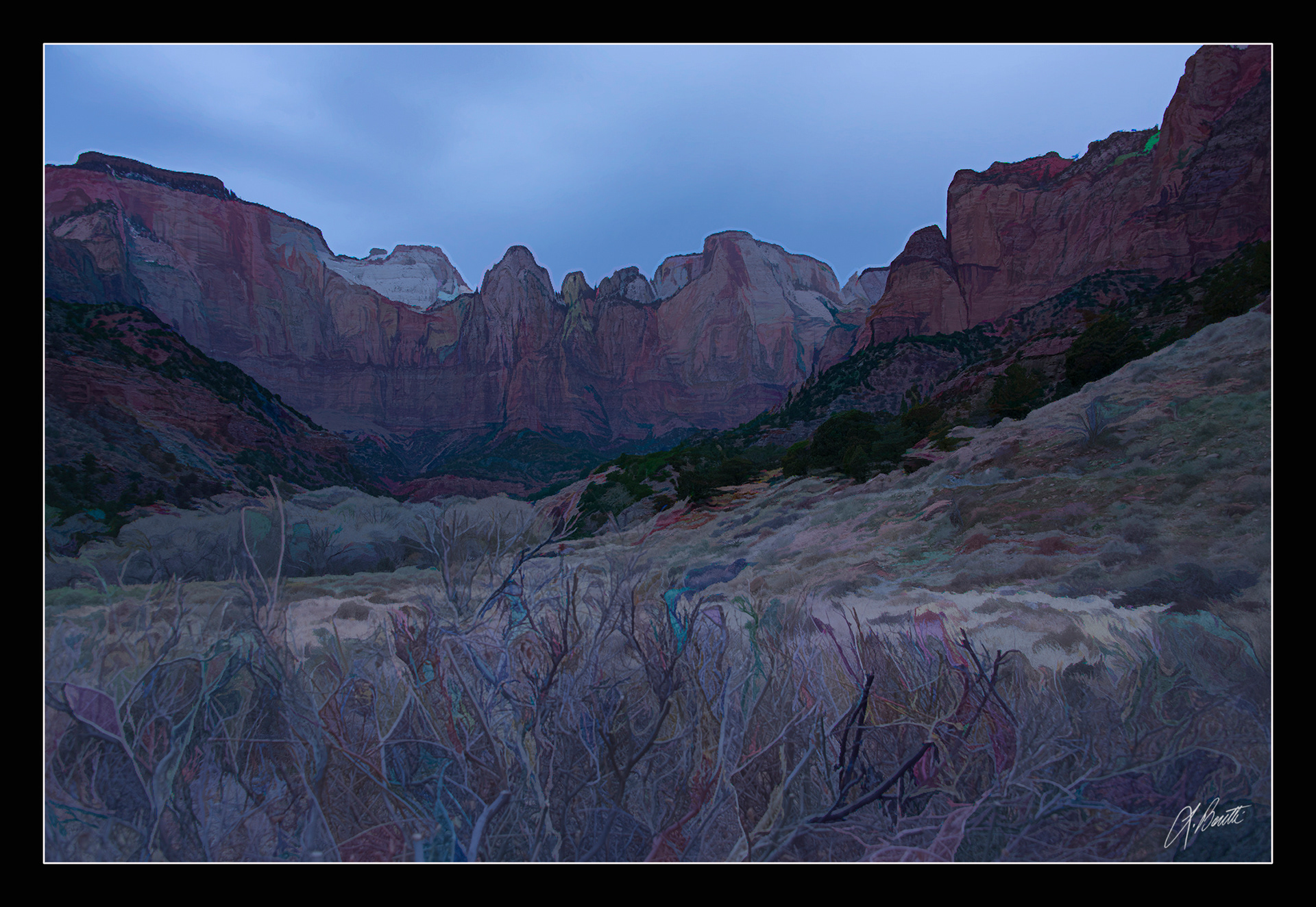Zion Mountain Art