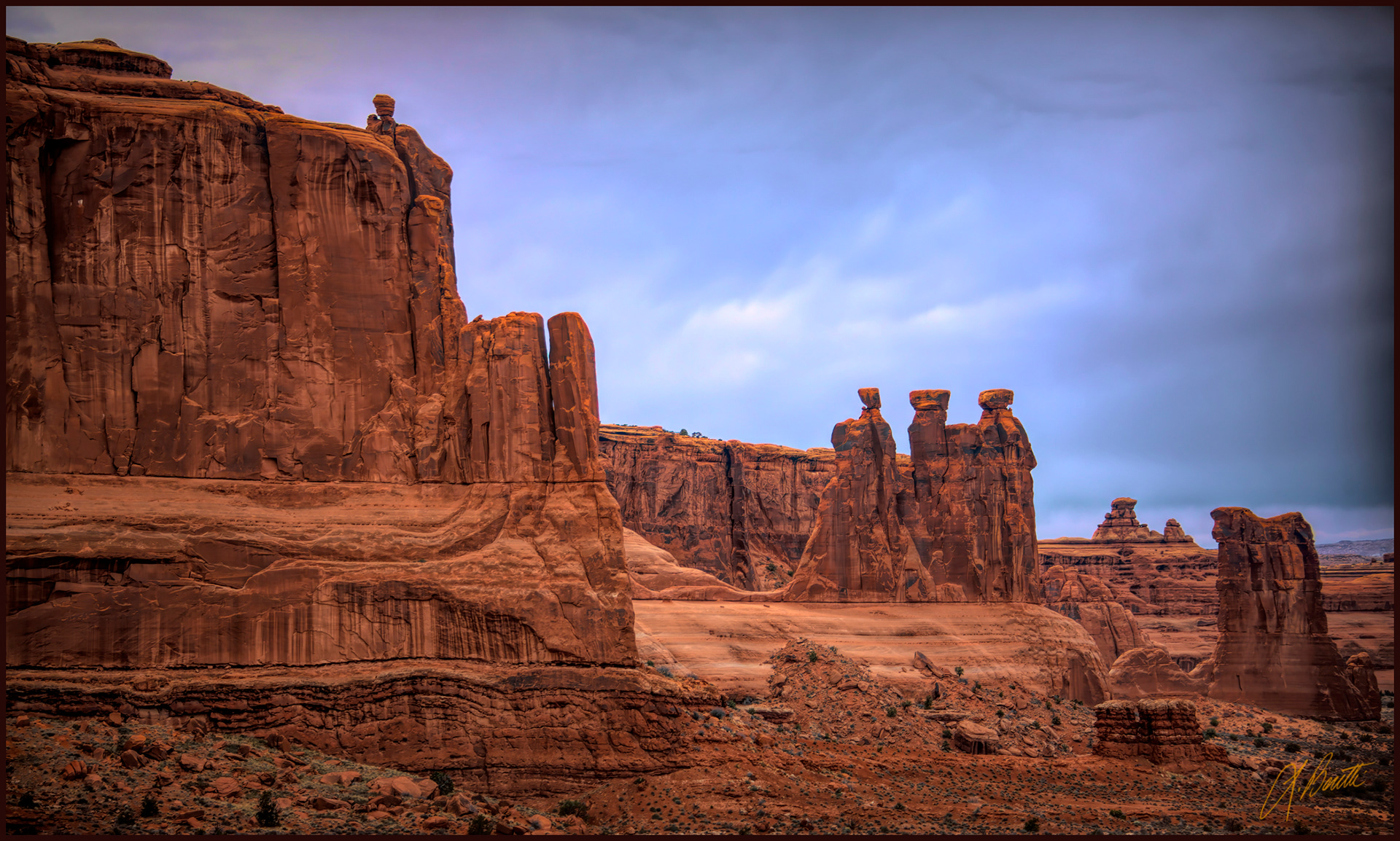 3 Sisters in Utah/Arches