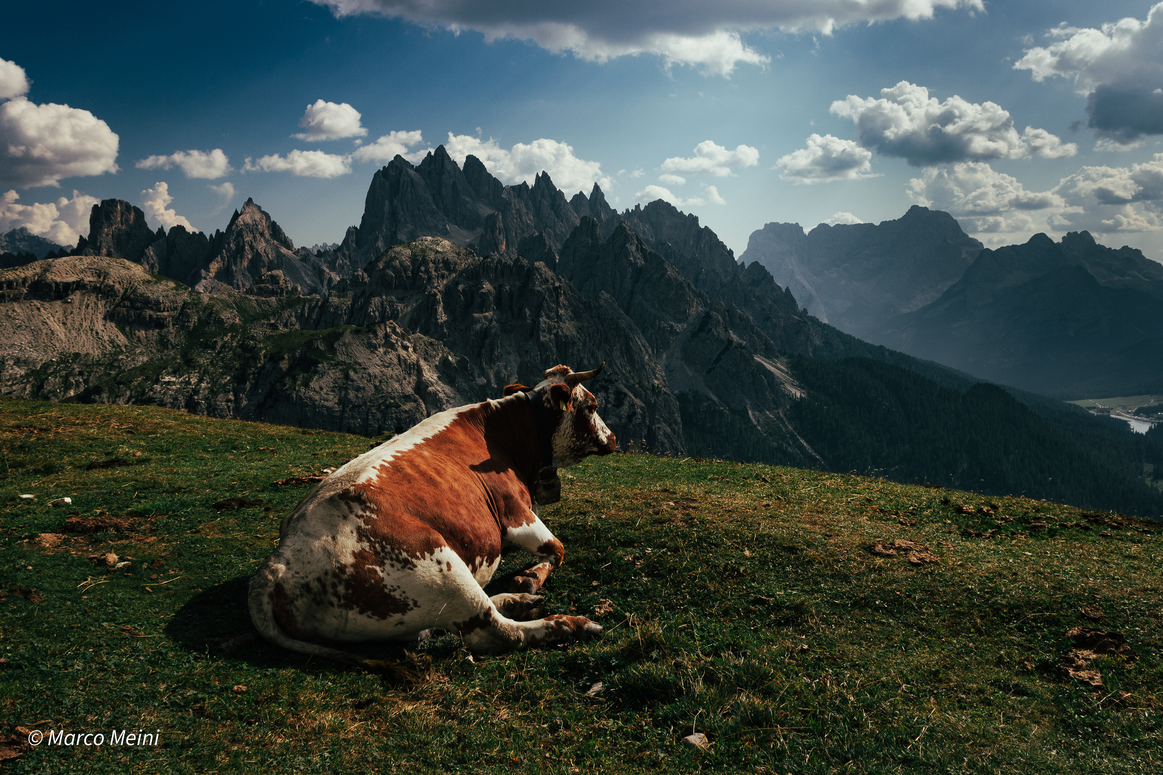 Vista dalle Cime di Lavaredo