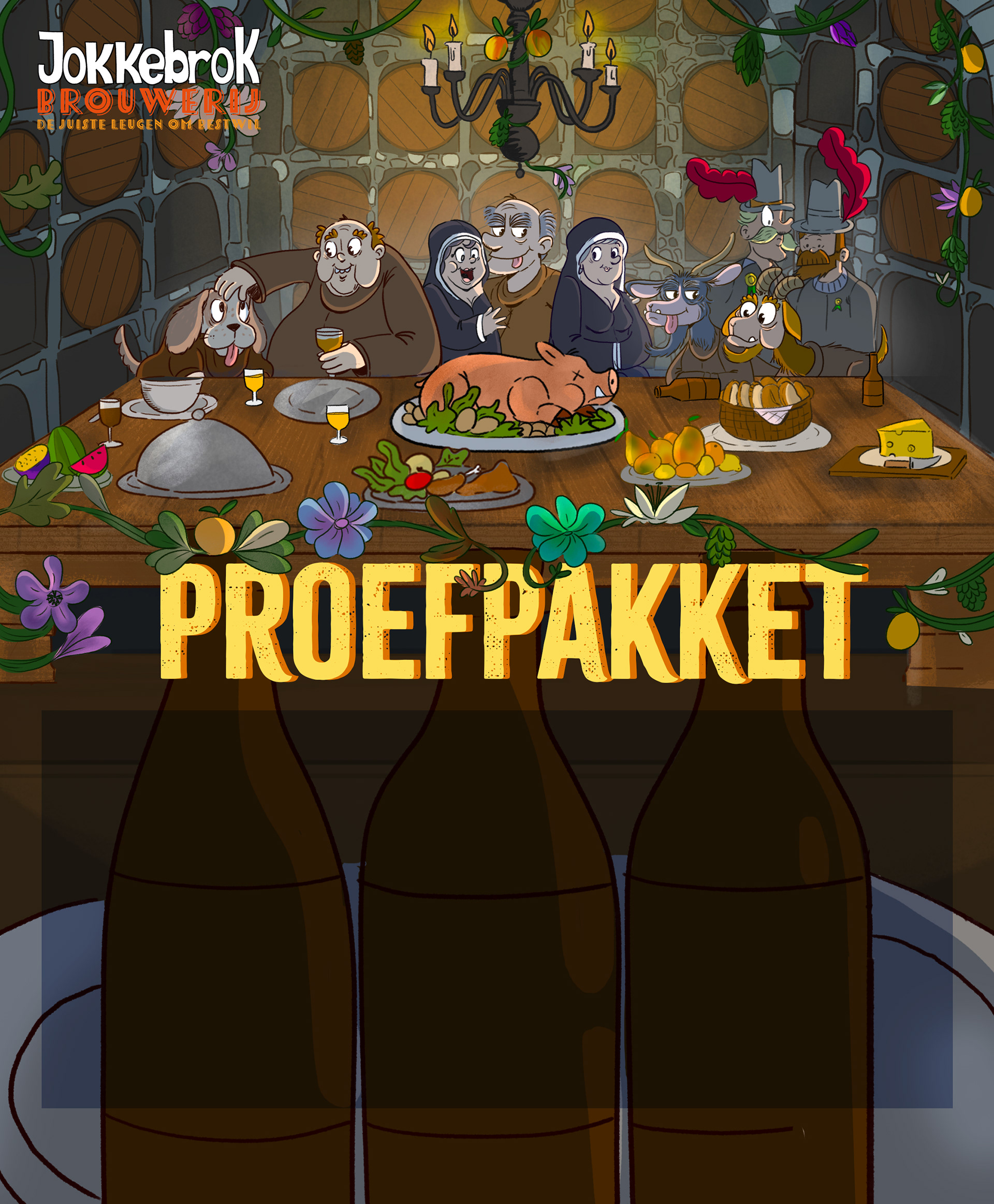 Ontwerp proefpakket - Jokkebrok Brouwerij