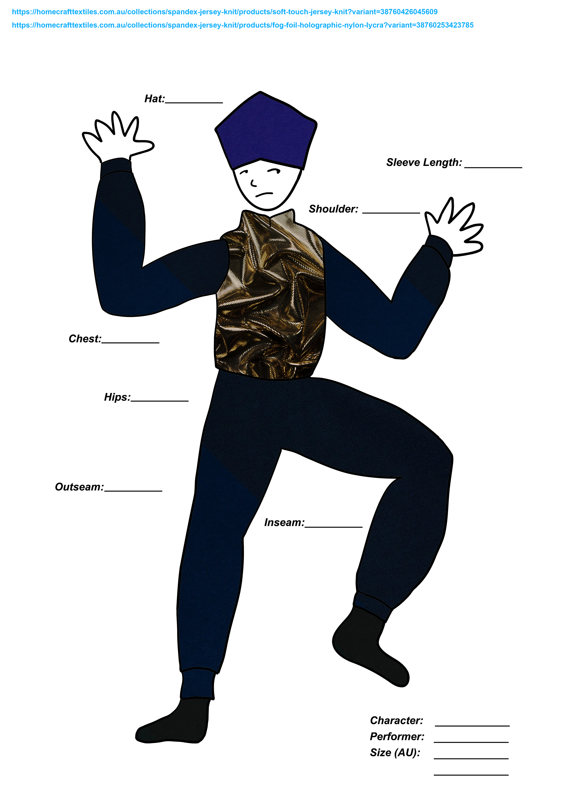 (2022). Nero fabric and measurements. [Digital image].