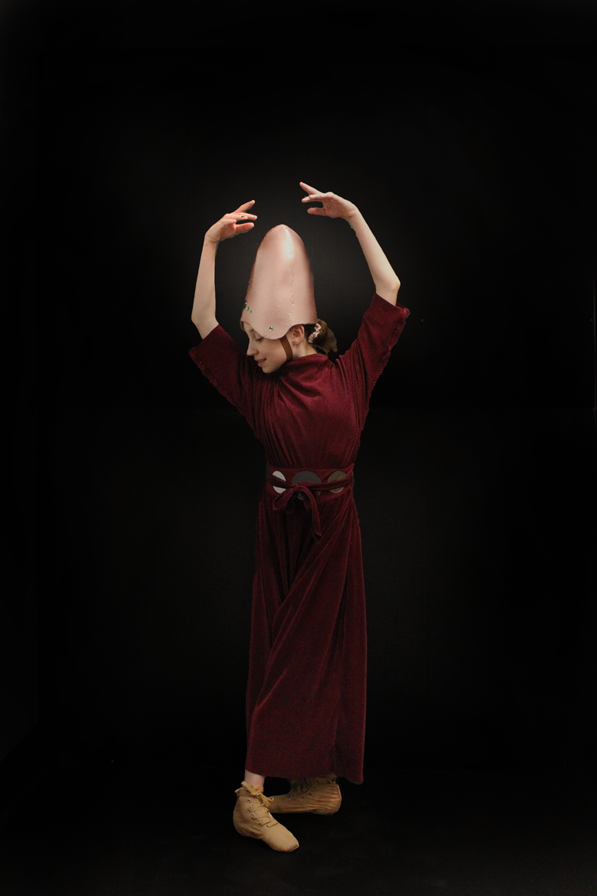 (2022). Sira Costume. [Fabric, foam helmet, mirrors].