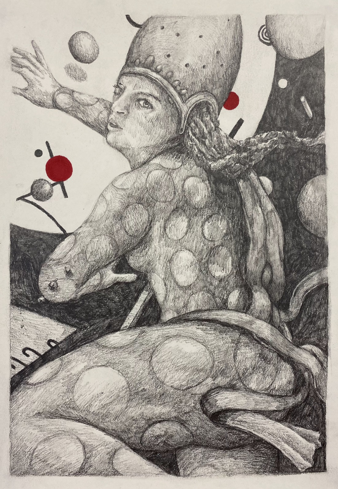 (2022). Sira. [Pencil on paper]. 210 × 297 mm.